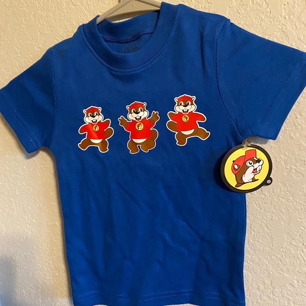 NWT Buc-ee’s 2T t-shirt